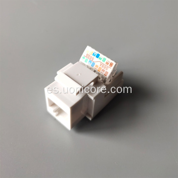 conector trapezoidal de cableado vetical CAT5E sin blindaje